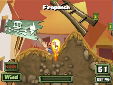 Изображение игры: Worms: Open Warfare 2