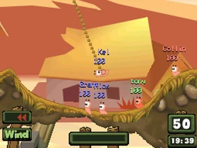 Изображение игры: Worms: Open Warfare 2