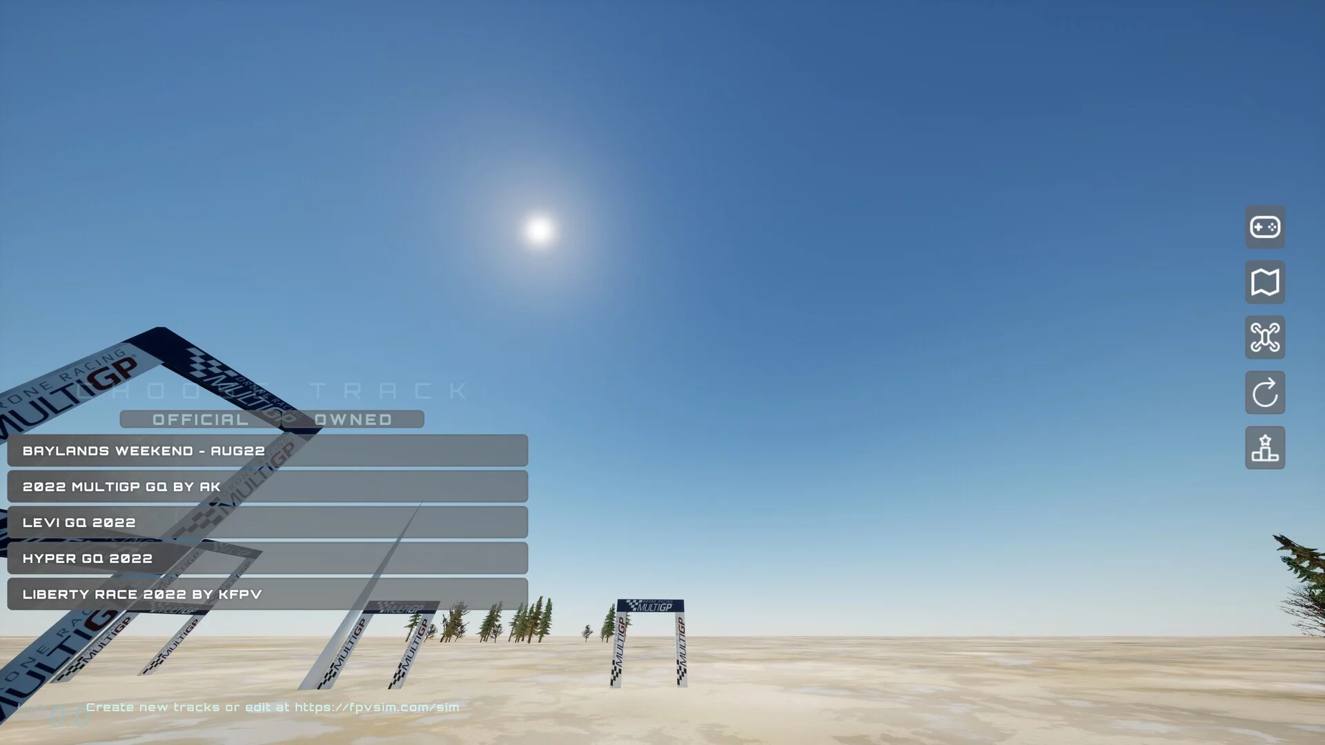 Изображение игры: FPVSIM Drone Simulator