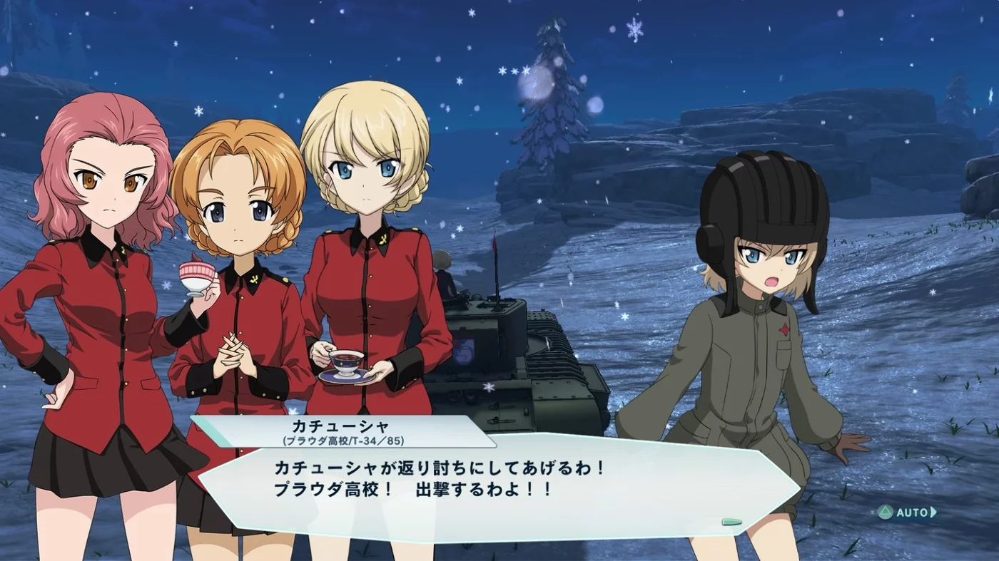 Изображение игры: Girls und Panzer: Dream Tank Match