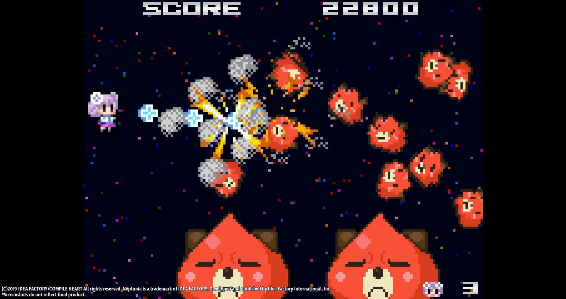 Изображение игры: Neptunia Shooter / ネプシューター