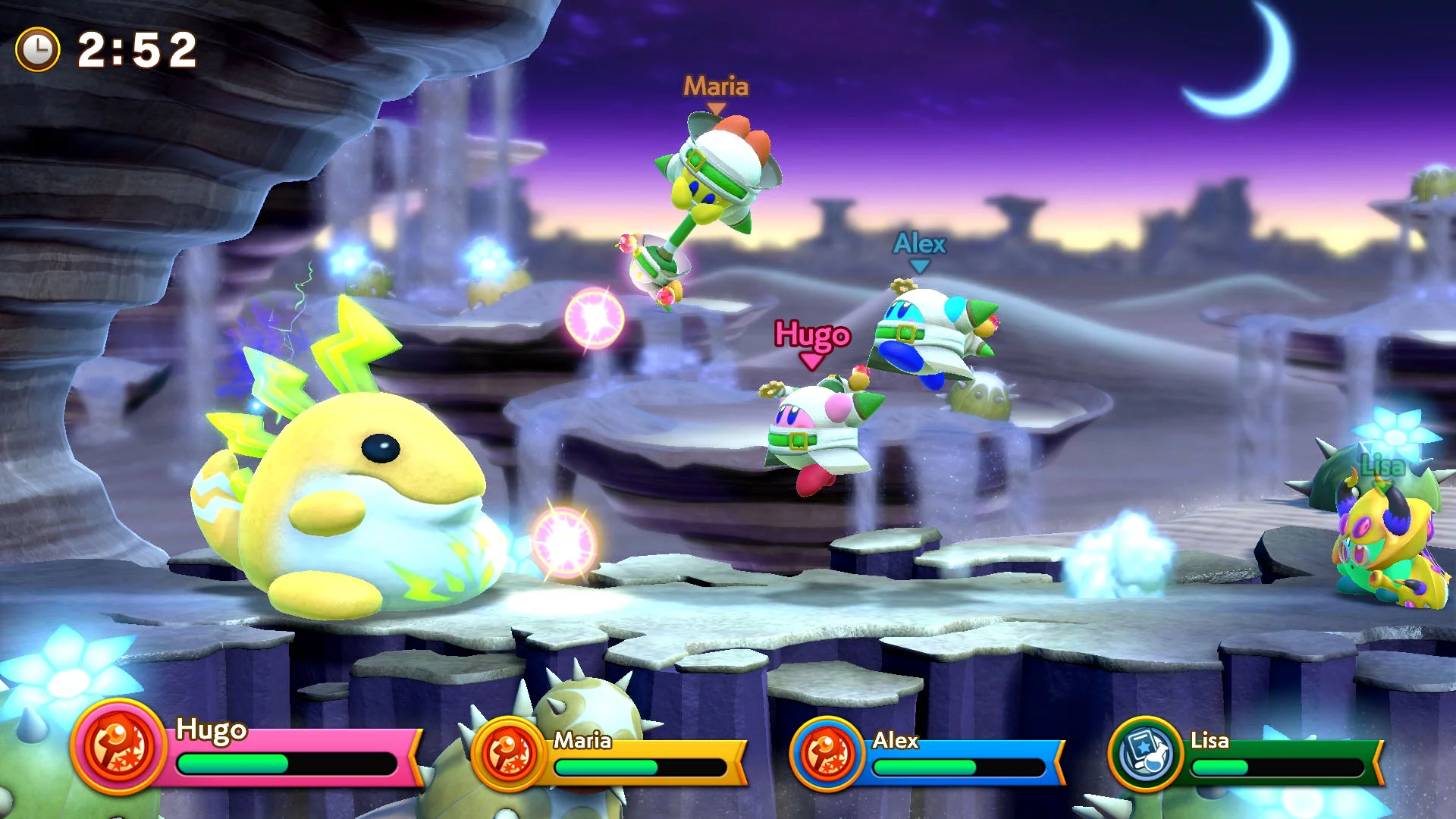 Изображение игры: Super Kirby Clash