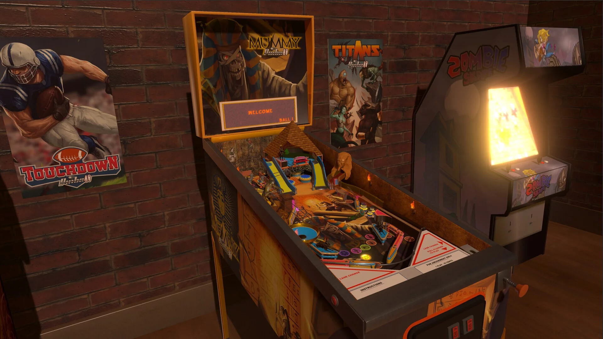 Изображение игры: Mummy Pinball