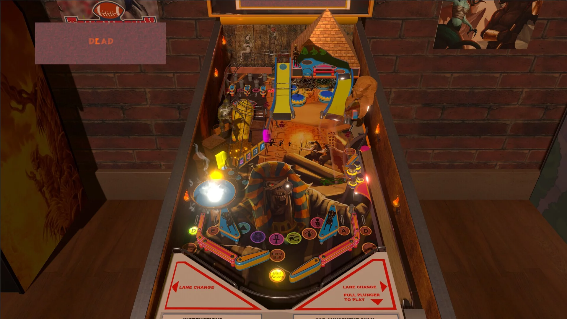 Изображение игры: Mummy Pinball