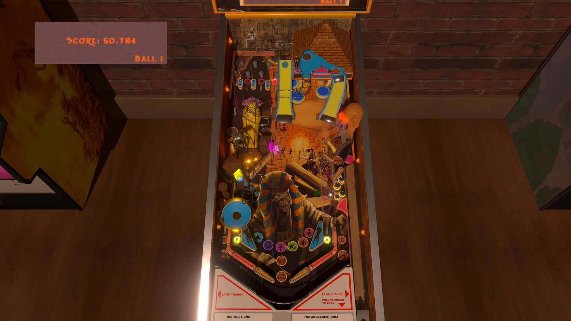 Изображение игры: Mummy Pinball