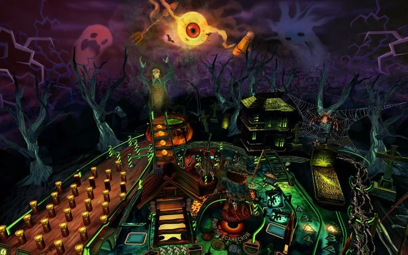 Изображение игры: Halloween Pinball