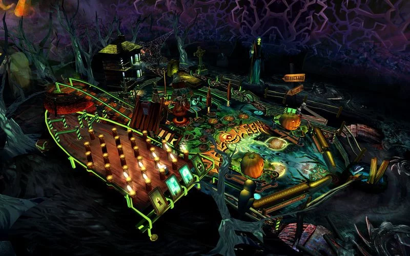 Изображение игры: Halloween Pinball