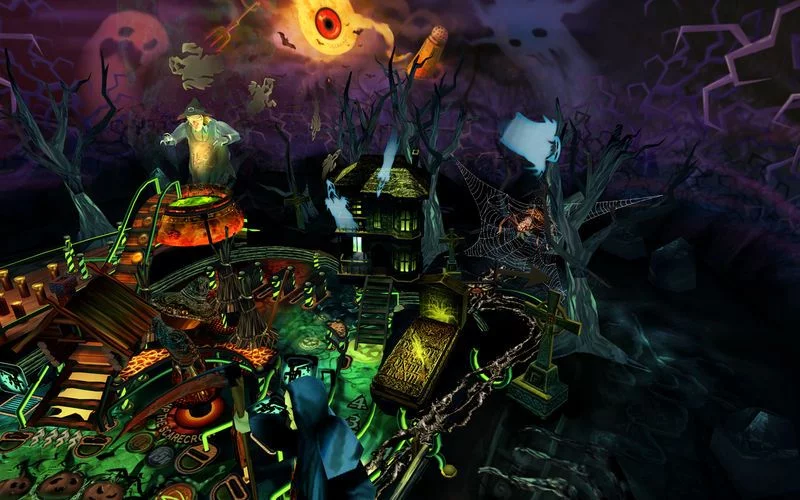 Изображение игры: Halloween Pinball