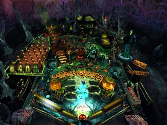 Изображение игры: Halloween Pinball
