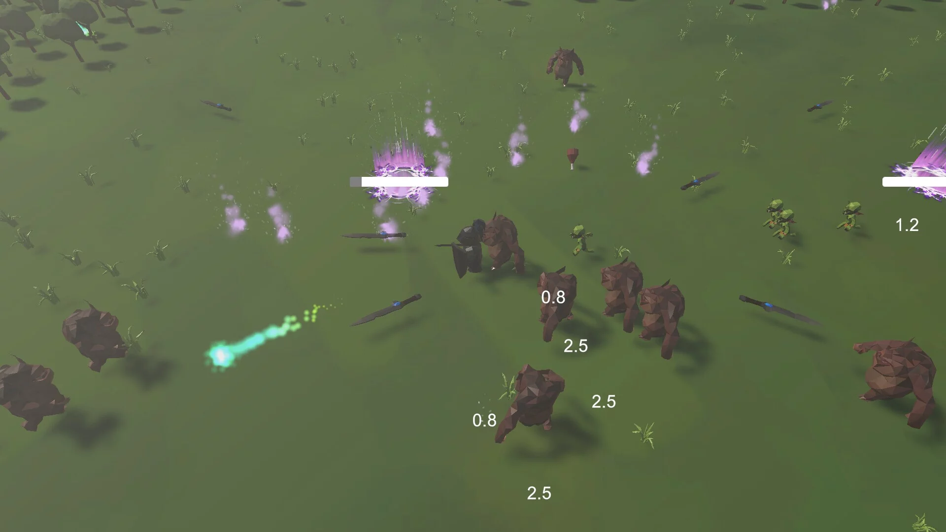 Изображение игры: Poly Survivor