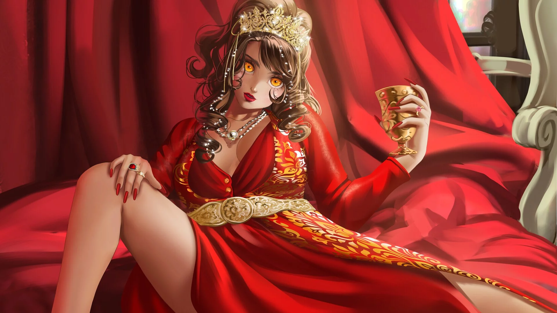 Изображение игры: Naughty Queens