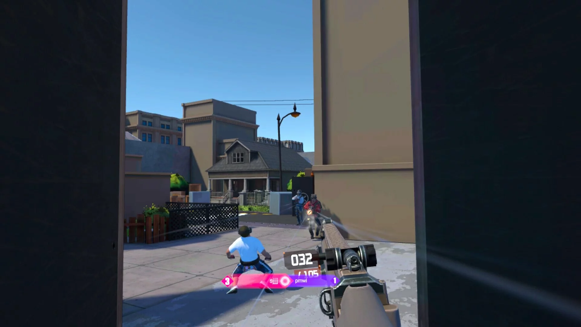 Изображение игры: Bounty City: 3-Way Battle