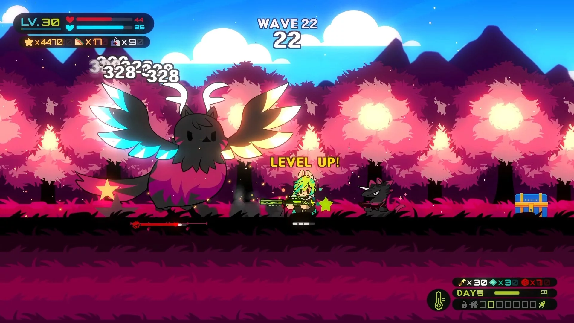 Изображение игры: Mini Star Survivor