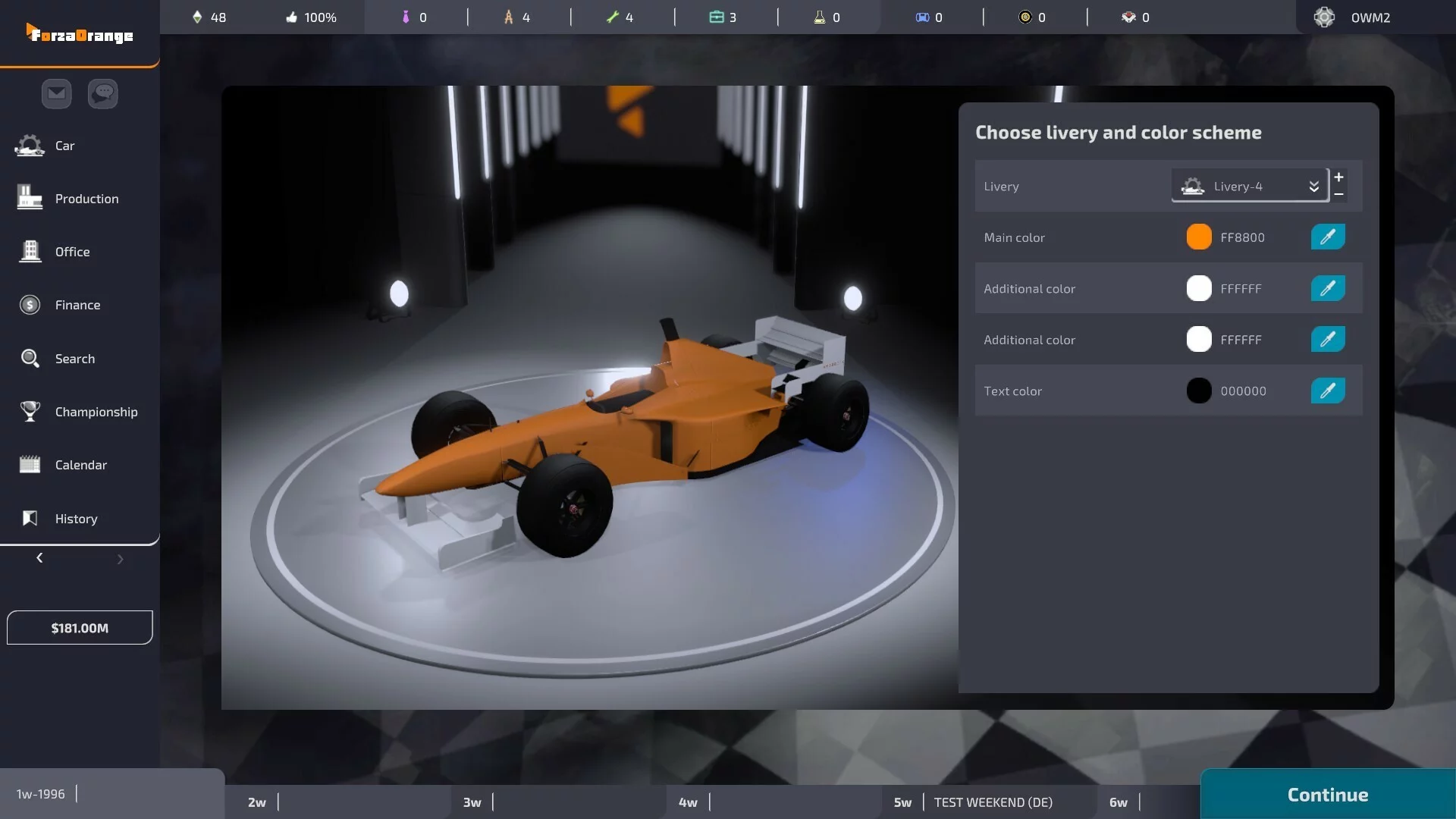 Изображение игры: Open Wheel Manager 2