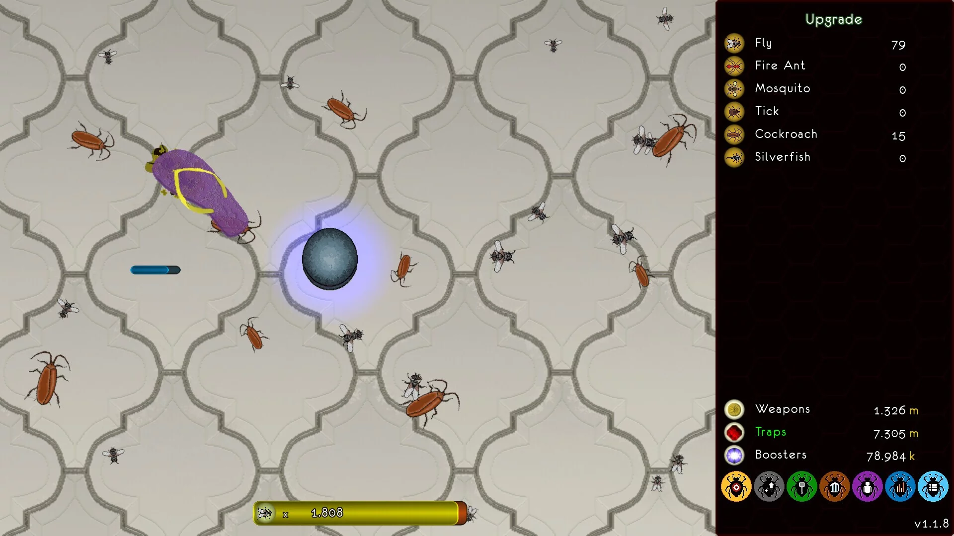 Изображение игры: Bug Blazer