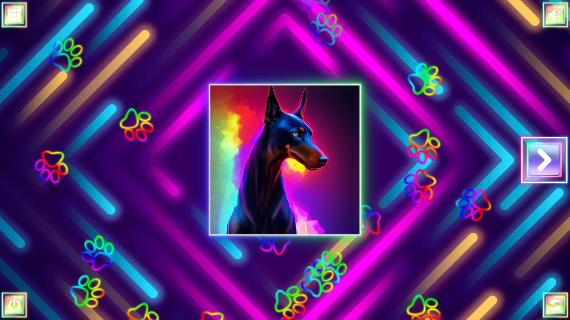 Изображение игры: Neon Fantasy: Dogs