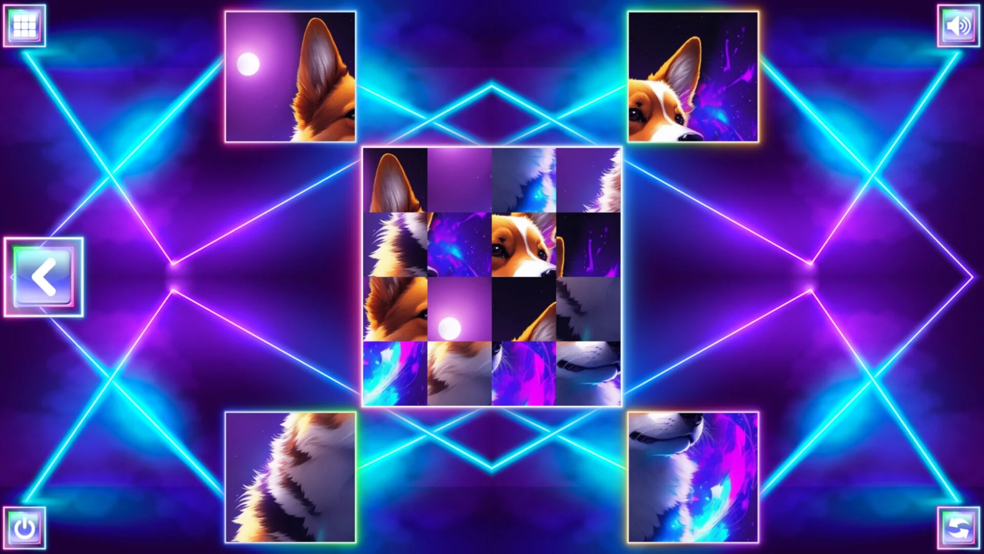 Изображение игры: Neon Fantasy: Dogs
