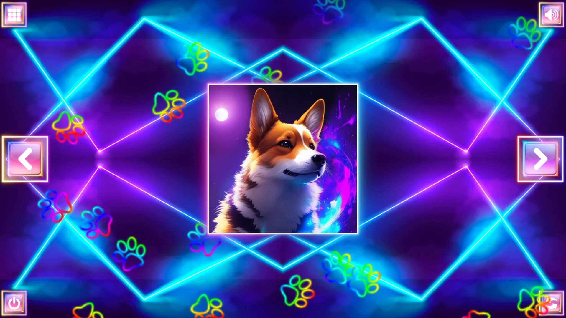 Изображение игры: Neon Fantasy: Dogs