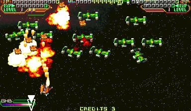 Изображение игры: Mars Matrix: Hyper Solid Shooting