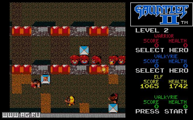 Изображение игры: Gauntlet 2