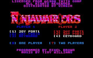 Изображение игры: The Ninja Warriors