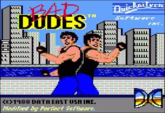 Изображение игры: Bad Dudes Vs. DragonNinja