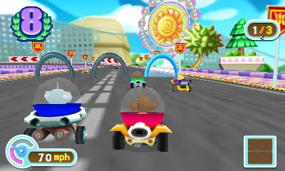 Изображение игры: Super Monkey Ball 3D