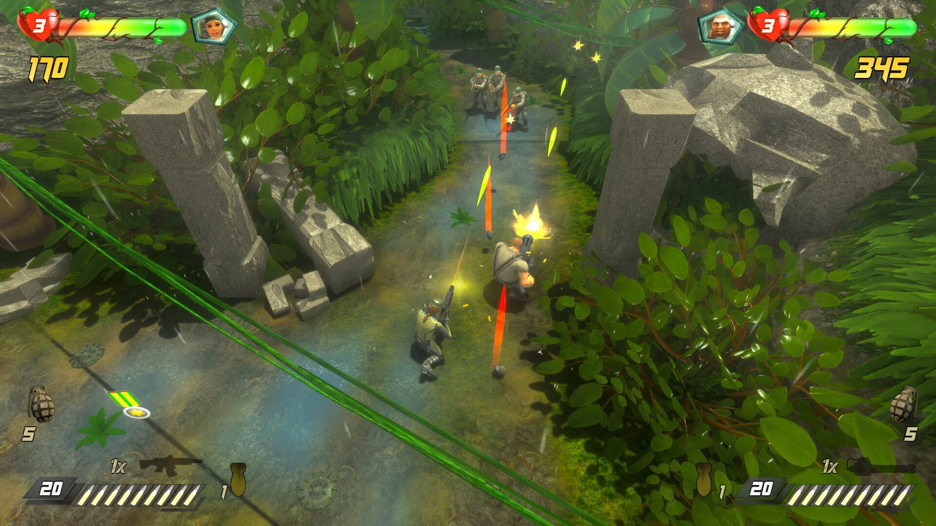 Изображение игры: Squid Commando