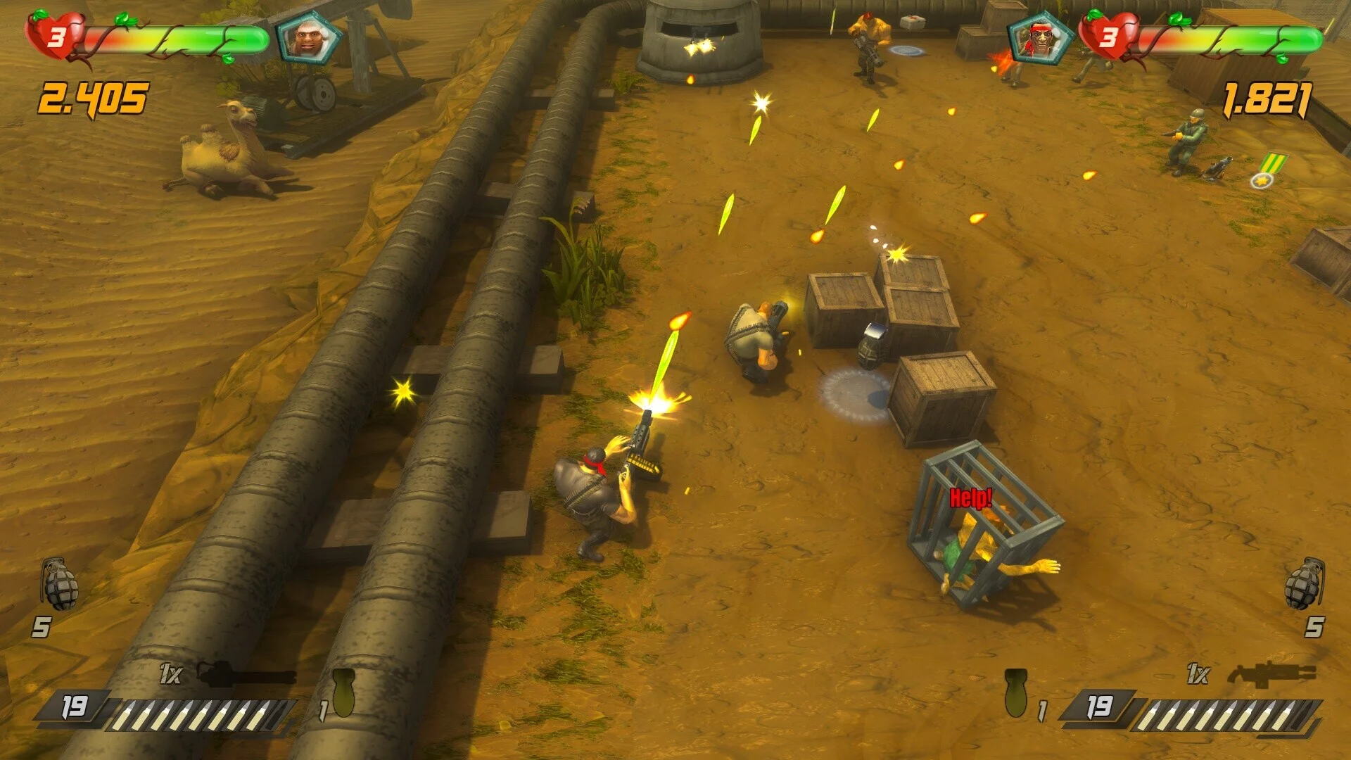 Изображение игры: Squid Commando