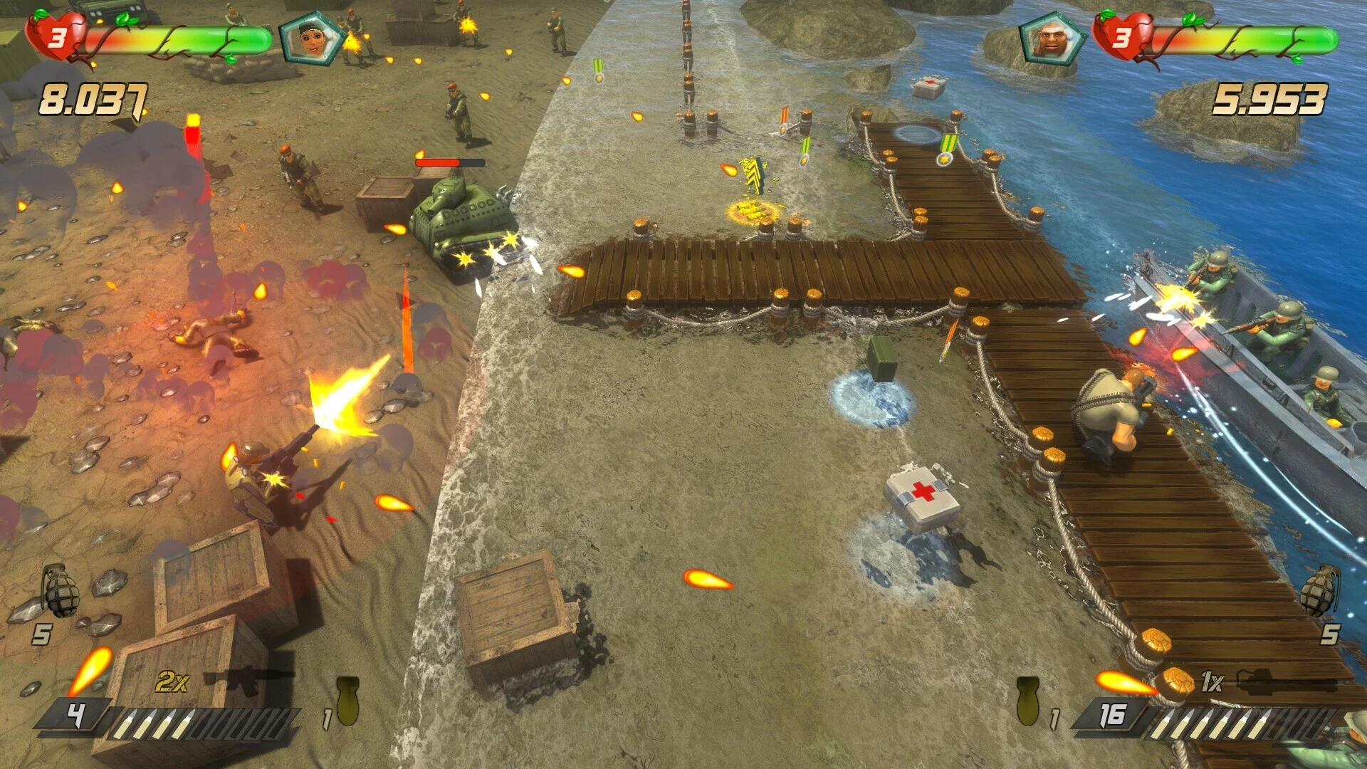 Изображение игры: Squid Commando