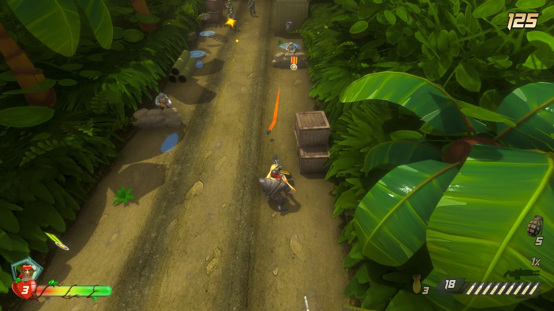 Изображение игры: Squid Commando