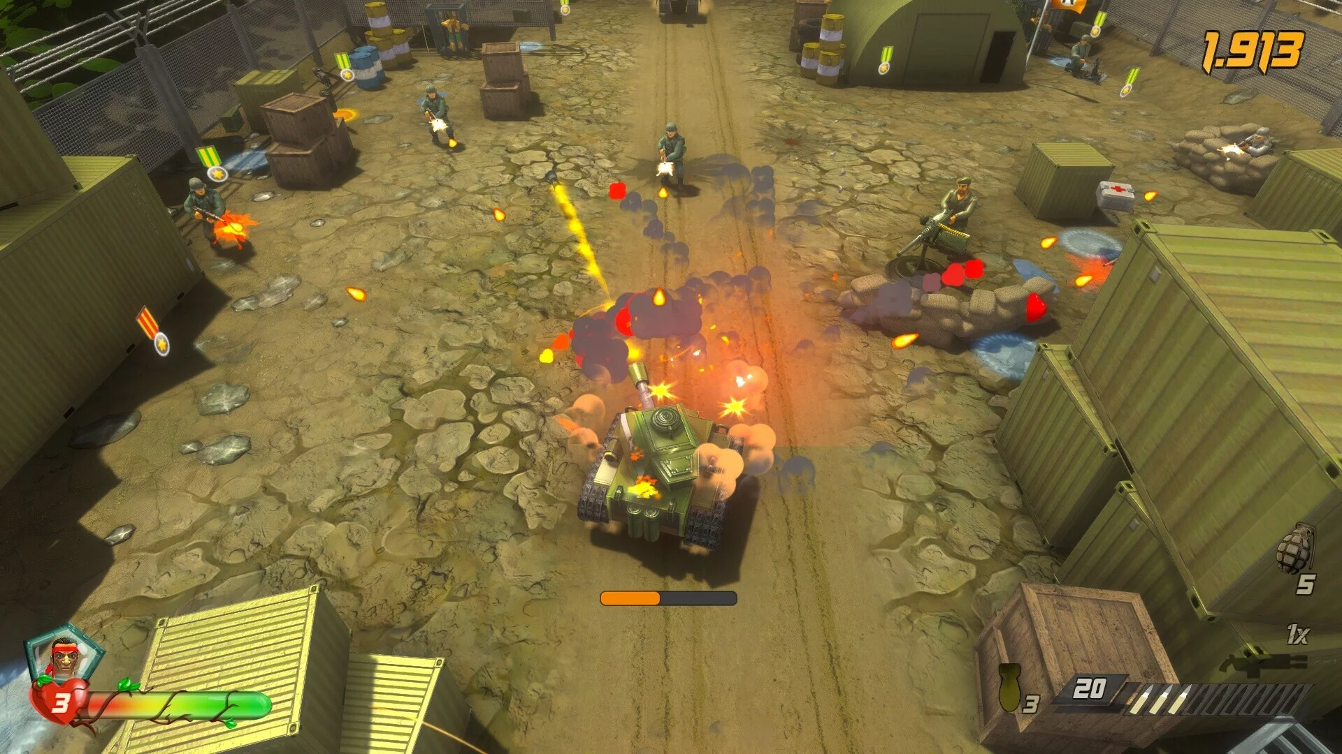 Изображение игры: Squid Commando