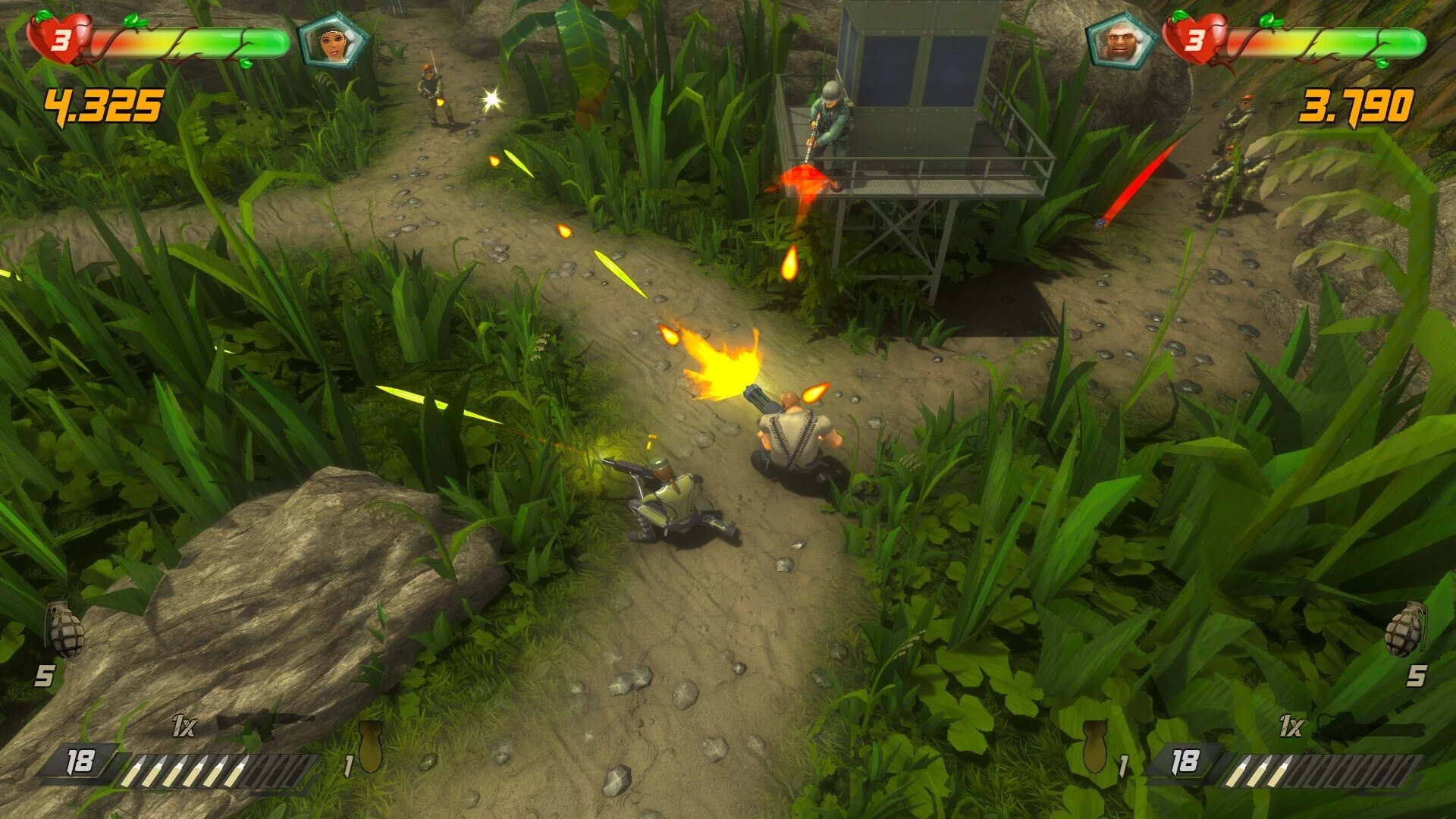 Изображение игры: Squid Commando