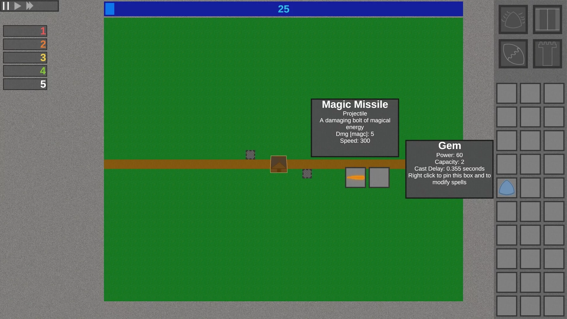 Изображение игры: Spell Slingin' Tower Defense