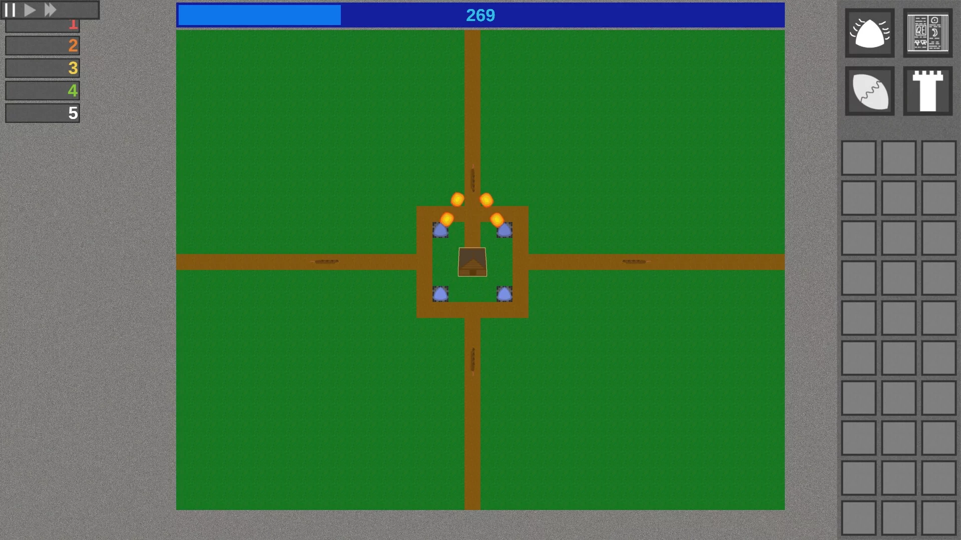 Изображение игры: Spell Slingin' Tower Defense