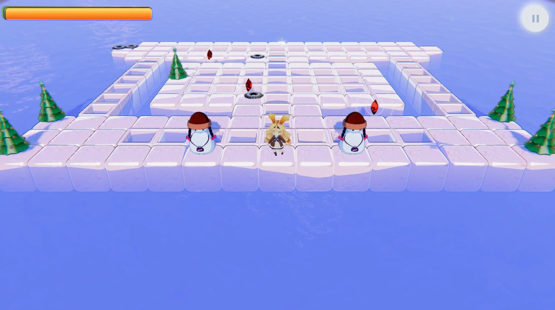 Изображение игры: 冰块求生 ice survival