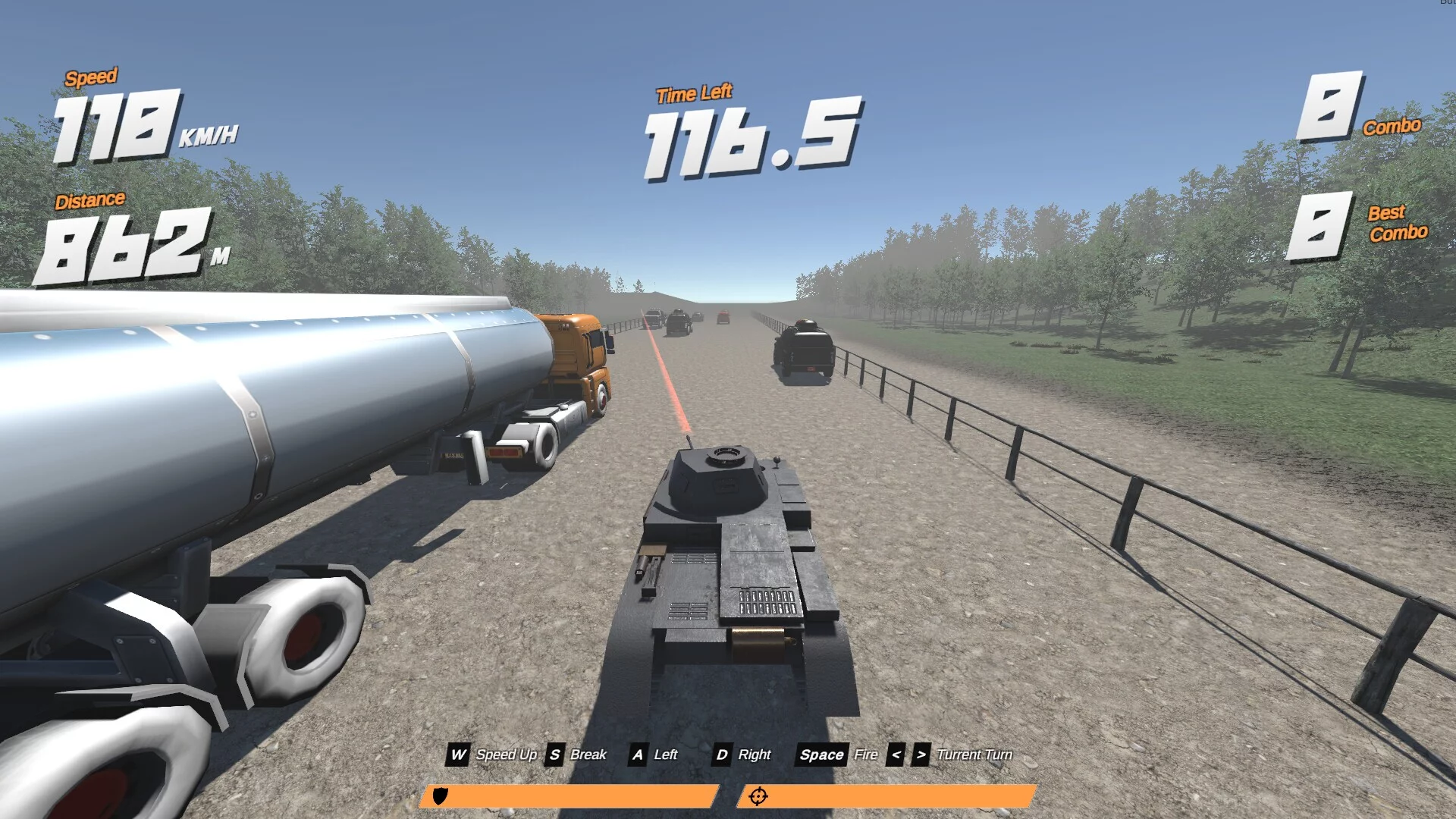 Изображение игры: Run Tank Run