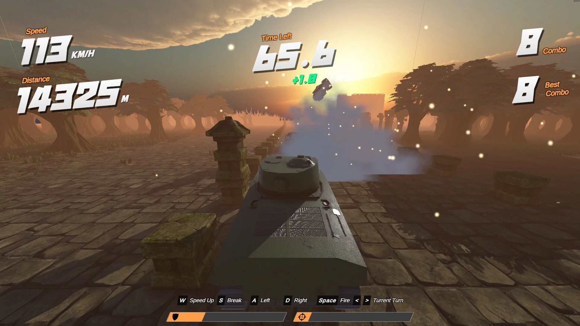 Изображение игры: Run Tank Run