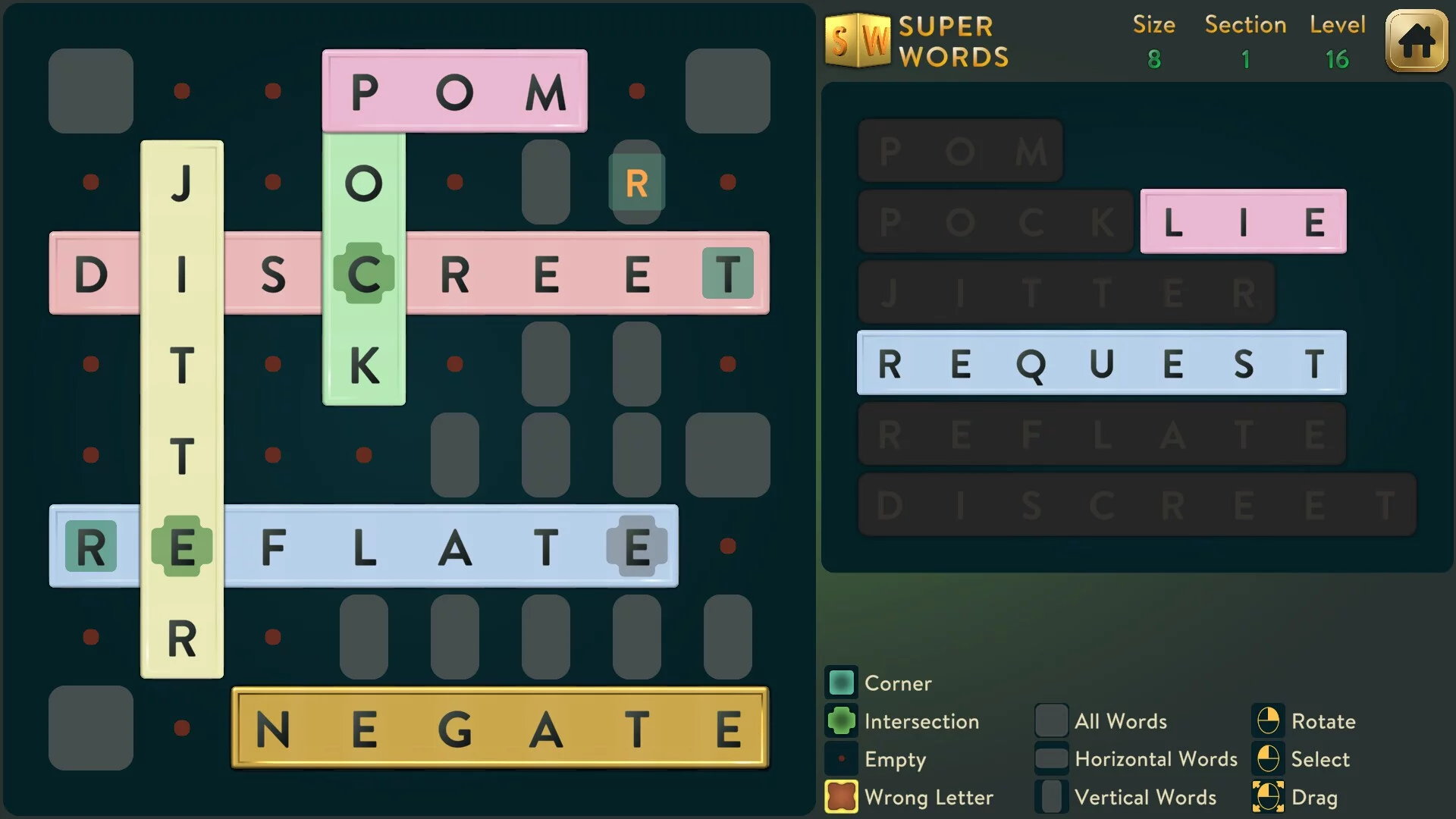 Изображение игры: Super Words
