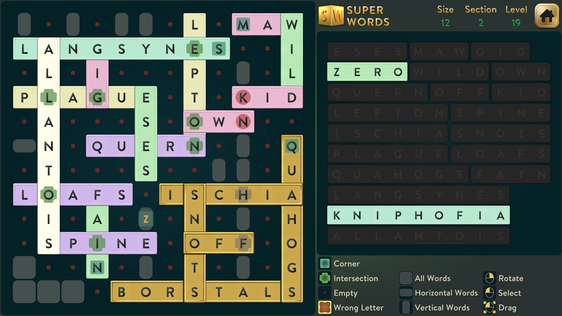 Изображение игры: Super Words