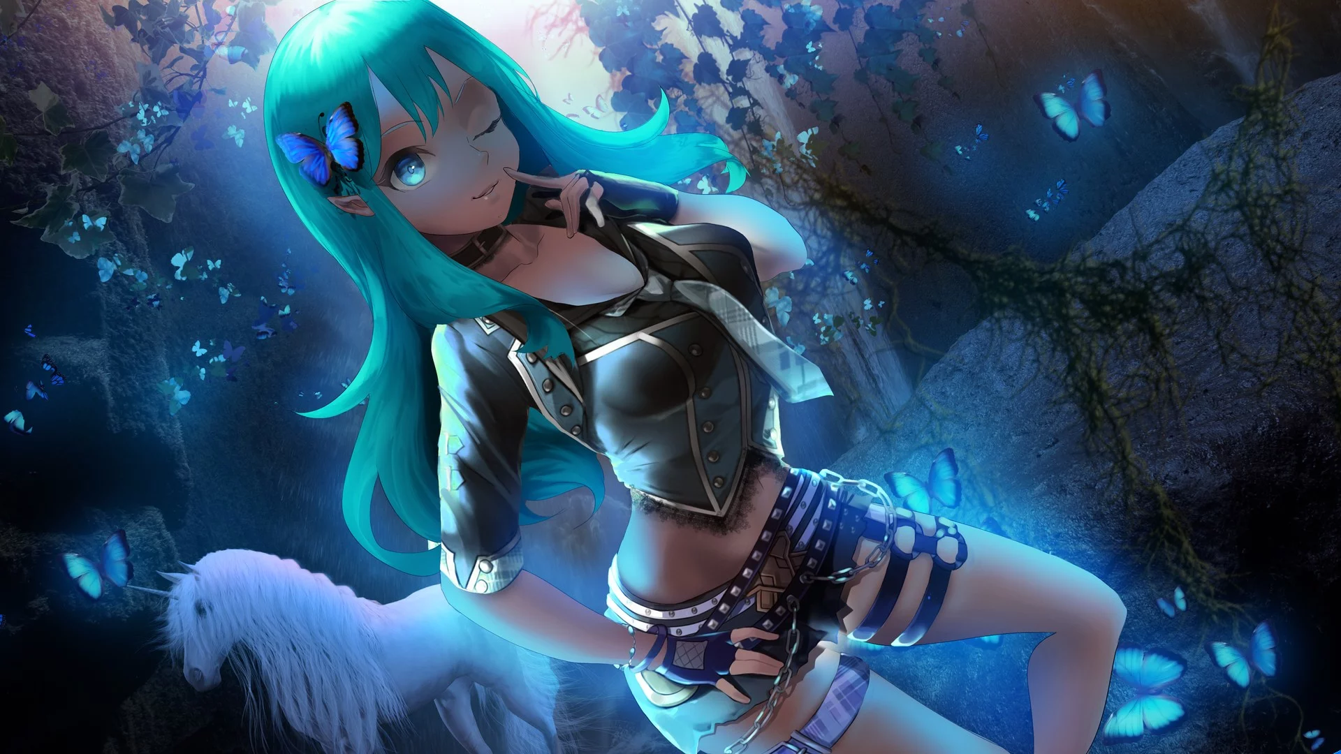 Изображение игры: Hentai Cosplay Elf