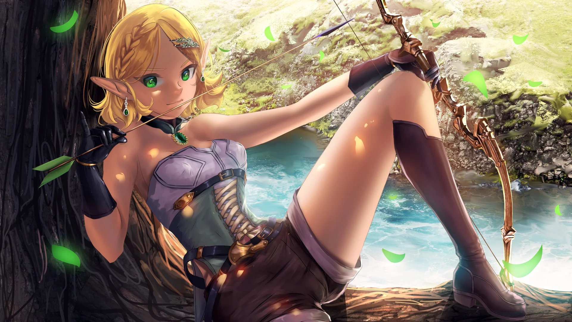 Изображение игры: Hentai Cosplay Elf