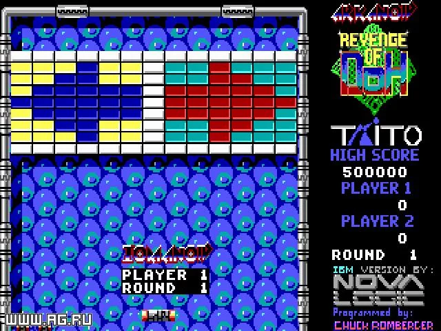Изображение игры: Arkanoid 2: Revenge of DoH