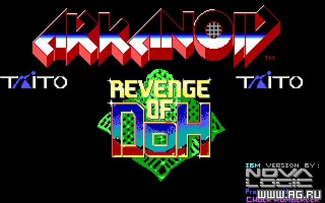 Изображение игры: Arkanoid 2: Revenge of DoH