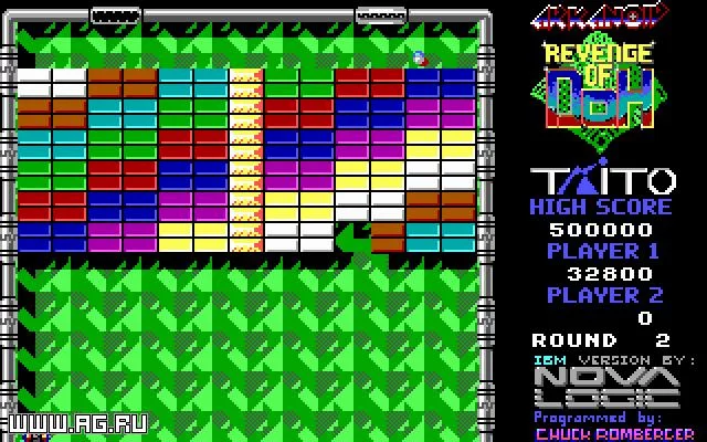Изображение игры: Arkanoid 2: Revenge of DoH