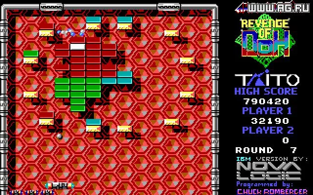 Изображение игры: Arkanoid 2: Revenge of DoH