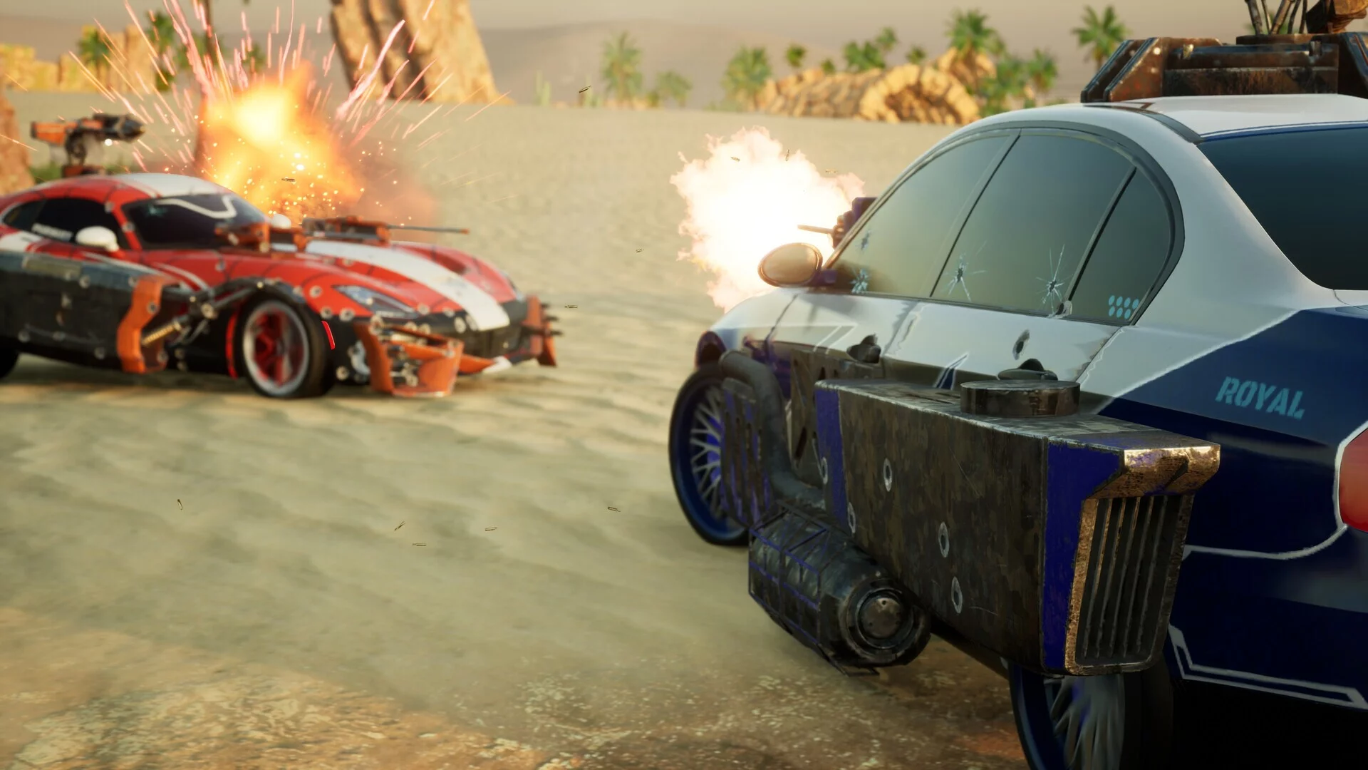 Изображение игры: Chaos on Wheels