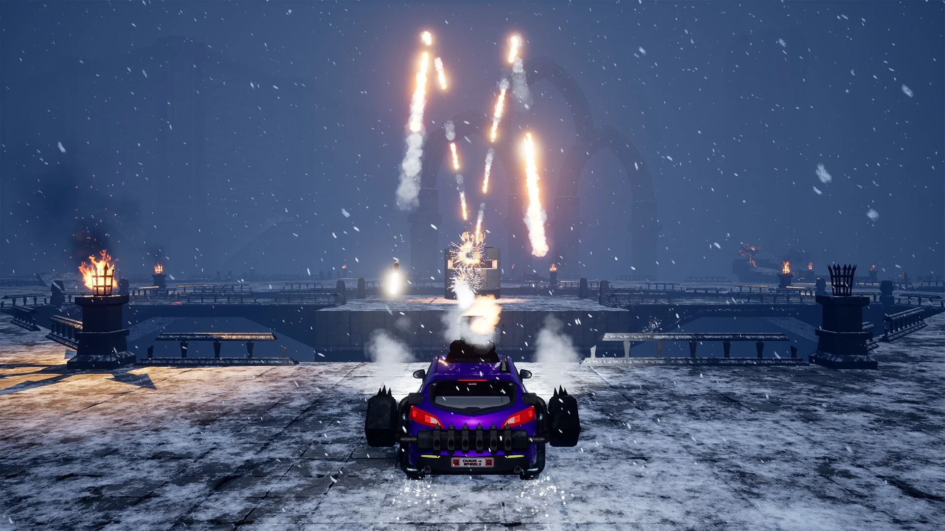 Изображение игры: Chaos on Wheels