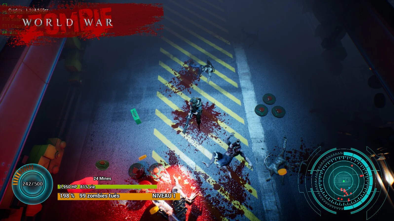 Изображение игры: World war zombie