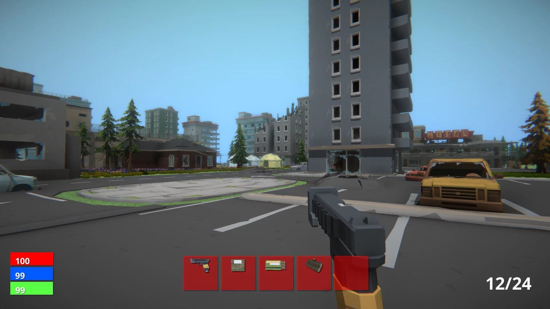 Изображение игры: Polygon Survival